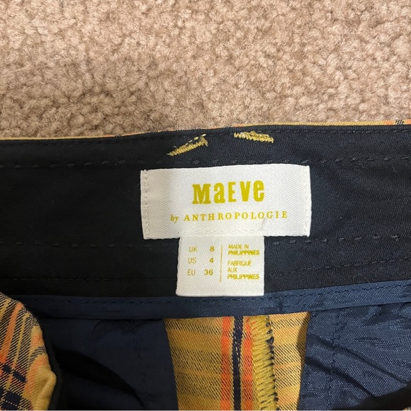 Maeve Kick Flare Plaid Pants - Picture 6 of 6